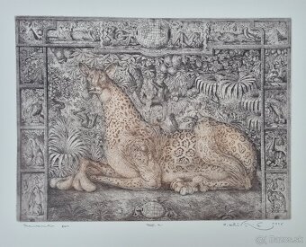 Predám grafiky Petra Kľúčika. - 2