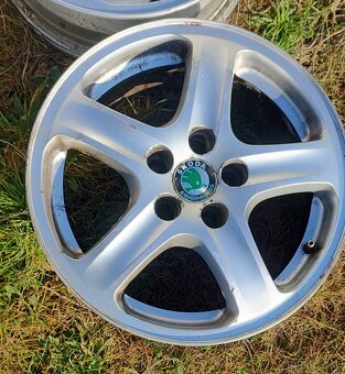 Alu kola 5x100 R15 Škoda - 2