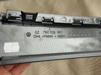 Krycia lišta zadných ľavých dverí Volkswagen sharan - 2