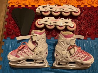 Detské korčule kombinované (ľad +kolieska) TEMPISH 29-32. - 2