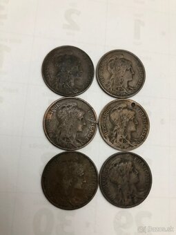 Mince FRANCE +Bankovky BIELORUSKO - 2