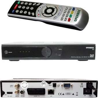 Predám satelitný prijímač Openbox S1 - 2