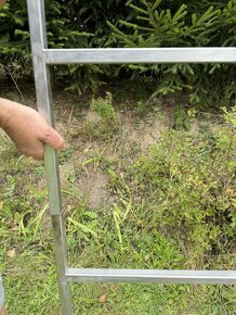 Nerezové stena / postavce 2,40 X 3,60 m - 2