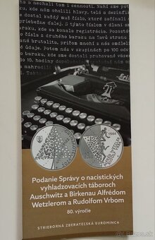 Strieborná minca Holokaust, Koncentračné tábory - 2