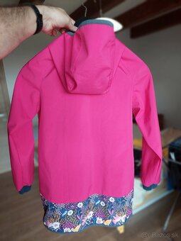 Dievčenská prechodná softshellová bunda Unuo 146/152 - 2