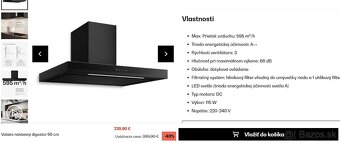 Digestor KLARSTEIN Velaire 90 cm - 2