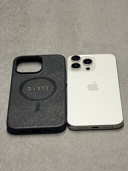 APPLE IPHONE 15 PRO MAX 256/BIELY/TOP STAV - 2