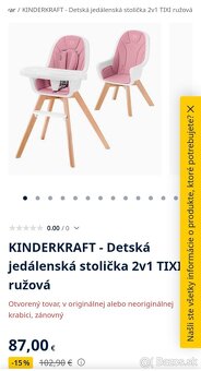 Stolička Kinderkraft - 2