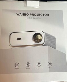 Projektor - Wanbo X5 + plátno - 2