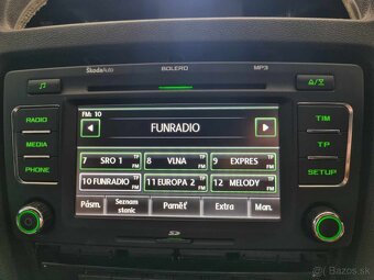 PREDAM AUTORADIO ŠKODA BOLERO dotykové - 2