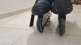 Damske kolieskove korcule na dopouzivanie - 2