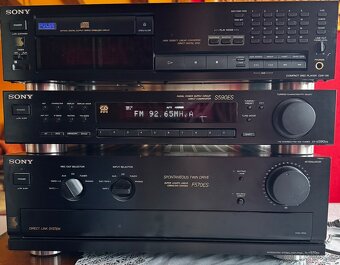 Sony HiFi zosilnovac F570ES, Tuner S590ES, CDP 791 - 2