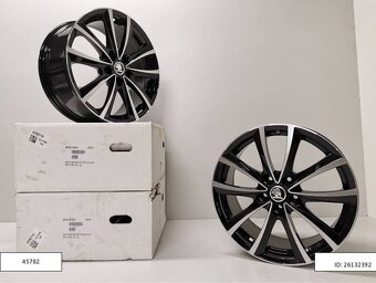 Škoda Octavia, Superb alu disky 7,5x17 5x112 ET52 1239 - 2