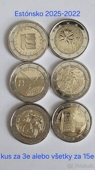 Pamätné UNC euromince EÚ - 2