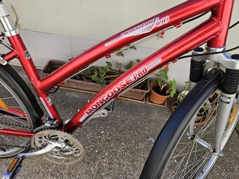 Hlinikovy odpruzeny bicykel mongoose 28 - 2