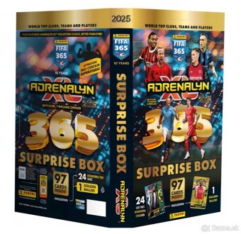 Adventní kalendár kariet Panini FIFA 365 Adrenalyn XL 2025 9 - 2
