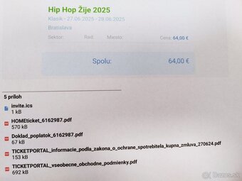 Hip Hop žije lístok - 2