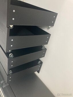 Ikea Malm postel 180x200 cm čierna - 2