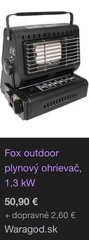 Plynový ohrievač FOX - 2