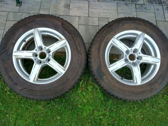 Predam zimnu sadu 4ks ALU diskov+pneu. - 2
