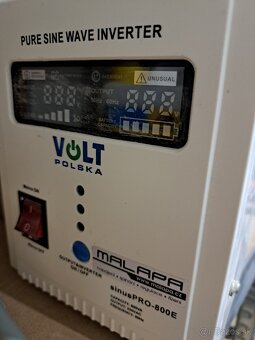 Záložný zdroj VOLT Sinus Pro 800 E 12/230V 800VA 500W - 2