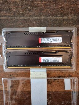 Kingston 2×4 GB DDR4 RAM, 2400 MHz, CL15. - 2