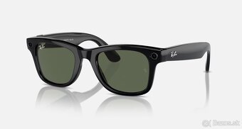 Ray-Ban Meta Wayfarer, Zelené G15 / Lesklá čierna - 2