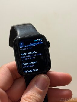 Apple watch se 2 44mm Batéria 100% - Pekný stav - 2
