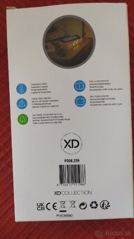 Bambusový budík s nabíjaním 5W - 2