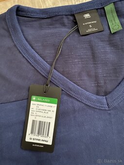 panske tricko G-STAR RAW velkost S modre - 2