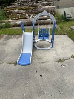 Detska šmykalka s hojdačkou - 2