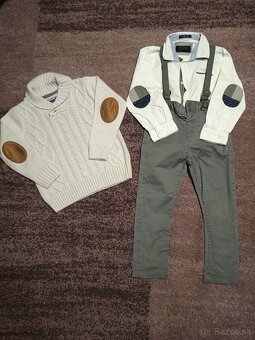 Elegantné oblečenie pre chlapčeka veľkosť 98 - 2