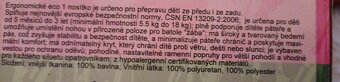 ergonomicke nositko pre deti značky WOMAR - 2