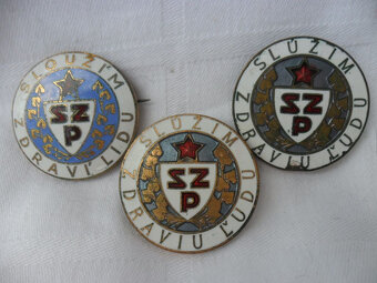 Československé zdravotnícke odznaky - 2