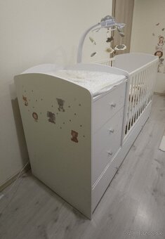 Detská posteľ Maxi Kombi so 4 zásuvkami - 2