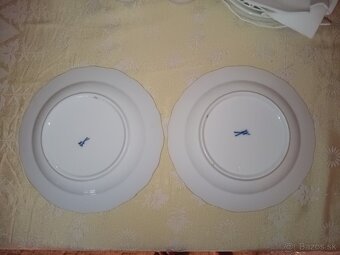 Míšeň, Meissen - malované talíře - 2