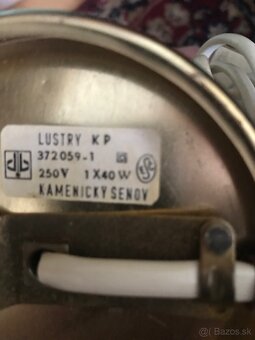 Retro lampa. - 2
