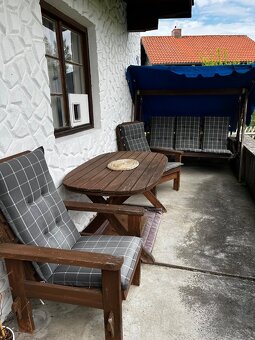 Záhradné kvalitne pevne sedenie - 2