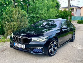 BMW 750d Black M-Packet xDrive 1.majitel SR - 2
