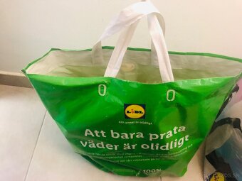 Nákupné tašky-stredne veľké (rôzne mix 30 kusov) - 2