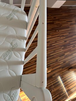 Detská antirefluxná rastúca postieľka Nika Duo – biela - 2