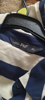 Modro biele šaty - 2