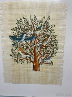 Vtáčik na papyruse - 2