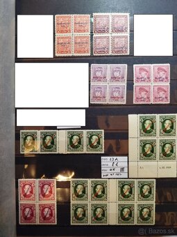 Slovenský štát - partia známok - 2