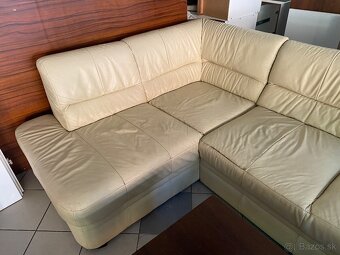 Kožená rohová sedačka - 2