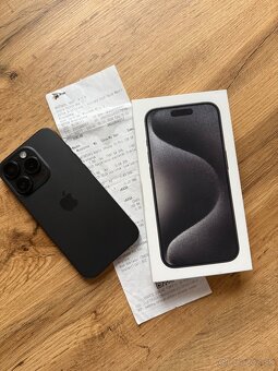 iPhone 15 Pro Black Titanium 128GB - 2
