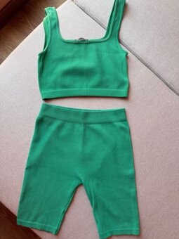 zeleny komplet/set ZARA - 2