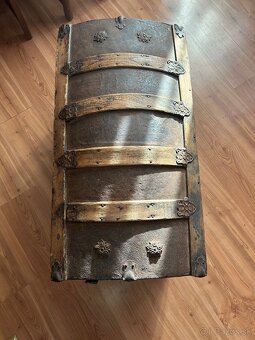 Starožitný lodný kufor - 2