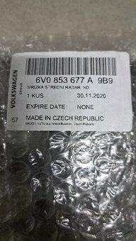 Predám mriežku nárazníka na fabiu 3 nová - 2