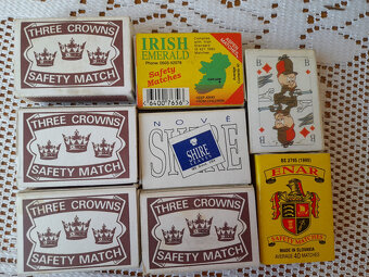 Staré zápalkové škatuľky - 2